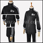 K -Wonderful School Days- Kuroh Yatogami Sportswear Cosplay Costume coscarnival - Back View