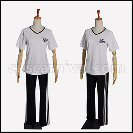 K -Wonderful School Days- Kuroh Yatogami Sportswear Cosplay Costume coscarnival - Side Profile