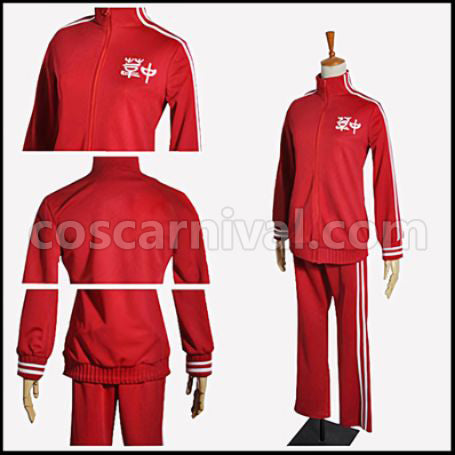K -Wonderful School Days- Tatara Totsuka Sportswear Cosplay Costume coscarnival - Back View