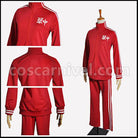 K -Wonderful School Days- Tatara Totsuka Sportswear Cosplay Costume coscarnival - Back View