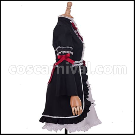 Brynhildr in the Darkness Kana Tachibana Cosplay Costume coscarnival - Back View