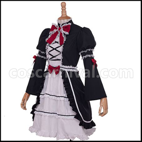 Brynhildr in the Darkness Kana Tachibana Cosplay Costume coscarnival - Side Profile