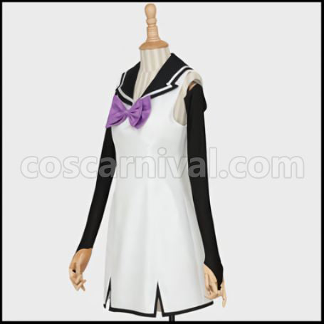 Brynhildr in the Darkness Neko Kuroha Cosplay Costume coscarnival - Side Profile