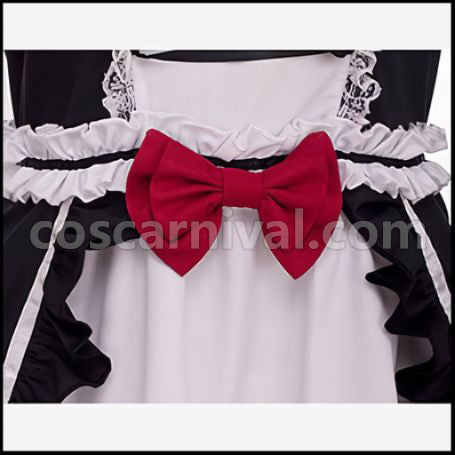 Brynhildr in the Darkness Kana Tachibana Cosplay Costume coscarnival - Hem Detail