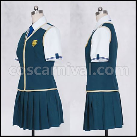 Witchcraft Works Kagari Ayaka Cosplay Costume coscarnival - Side Profile