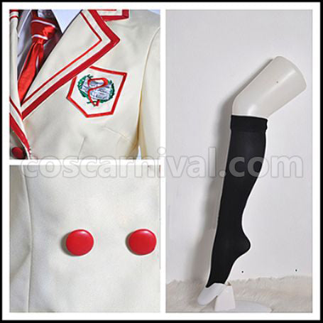 Shuumatsu no Shiori Project Female Uniform Bko Cosplay Costume coscarnival - Side Profile