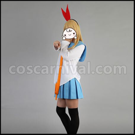 Nisekoi Chitoge Kirisaki Bonyari High School Second Year Girls' Uniform Cosplay Costume coscarnival - Back View