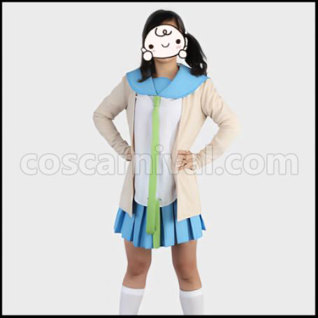Nisekoi Haru Onodera Bonyari High School First Year Girls' Uniform Cosplay Costume coscarnival - Front View