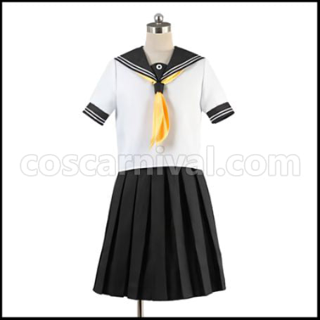 Nisekoi Marika Tachibana Bonyari High School Summer Uniform Cosplay Costume coscarnival - Front View