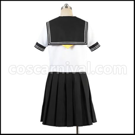 Nisekoi Marika Tachibana Bonyari High School Summer Uniform Cosplay Costume coscarnival - Side Profile