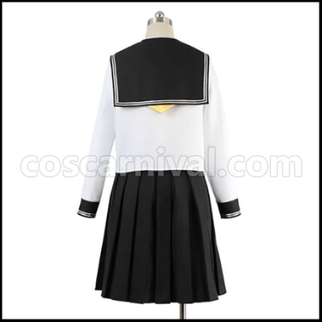 Nisekoi Marika Tachibana Bonyari High School Girls' Uniform Cosplay Costume coscarnival - Side Profile