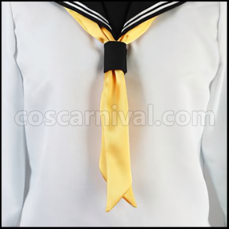 Nisekoi Marika Tachibana Bonyari High School Girls' Uniform Cosplay Costume coscarnival - Detail Close-up