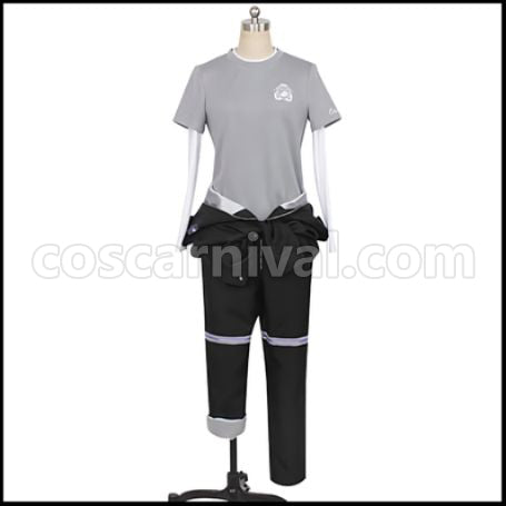 Twisted Wonderland Octavinelle Dormitory Floyd Leech Gym Clothes Cosplay Costume coscarnival - Front View