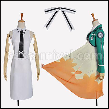 Mahouka Koukou no Rettousei Saegusa Mayumi Student Council, Clubs, and Public Morals Committee Cosplay Costume by coscarnival - Side Profile