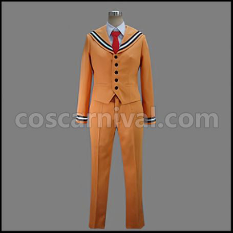 Nobunagun Shio Ogura Cosplay Costume coscarnival - Front View