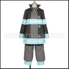 Fire Force Tooru Kishiri Cosplay Costume coscarnival - Front View