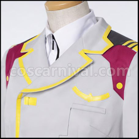 Buddy Complex Dio Weinberg Hawke Cosplay Costume coscarnival - Side Profile