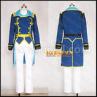 Buddy Complex Lieutenant Bizon Gerafil Cosplay Costume coscarnival - Front View