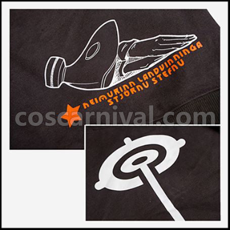 World Conquest Zvezda Plot Jimon Asuta / Dva Cosplay Costume coscarnival - Side Profile