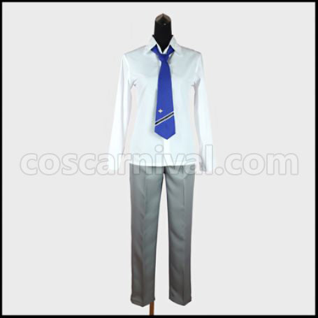 Kamigami no Asobi Totsuka Takemikazuchi Uniform Japanese Mythology's Sea God Tsukito's Brother Cosplay Costume coscarnival - Detail Close-up