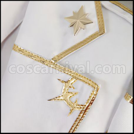 Kamigami no Asobi Kusanagi Yui High School Uniform Cosplay Costume coscarnival - Hem Detail