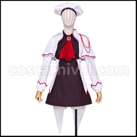 Seikoku no Dragonar Silvia Lautreamont Cosplay Costume coscarnival - Front View