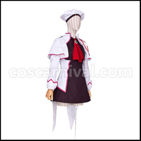 Seikoku no Dragonar Silvia Lautreamont Cosplay Costume coscarnival - Back View