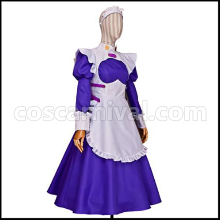 Seikoku no Dragonar Cosette Shelley Cosplay Costume coscarnival - Back View