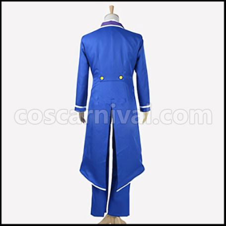 No Game No Life Sora Tailcoat Cosplay Costume coscarnival - Back View
