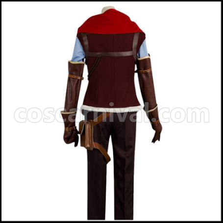 No Game No Life Zero Riku Dola Cosplay Costume coscarnival - Back View