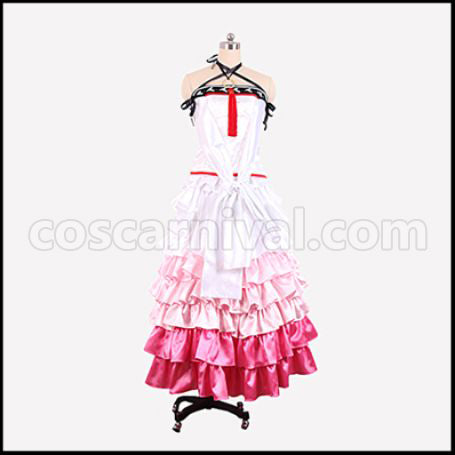 Blade & Soul Nan Sujou Princess Skirt Cosplay Costume coscarnival - Front View