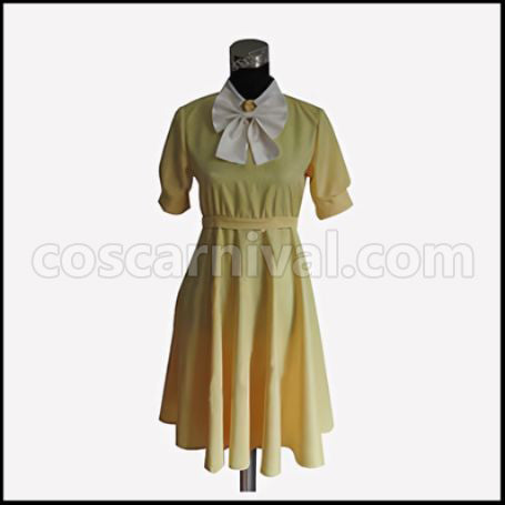 Monthly Girls' Nozaki-kun ED Chiyo Sakura Casual Cosplay Costume coscarnival - Front View