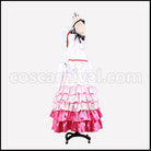 Blade & Soul Nan Sujou Princess Skirt Cosplay Costume coscarnival - Back View