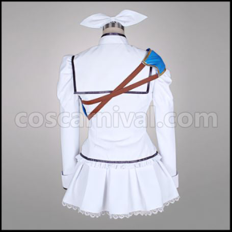 Blade Dance of Elementalers Ellis Fahrengart Cosplay Costume coscarnival - Side Profile