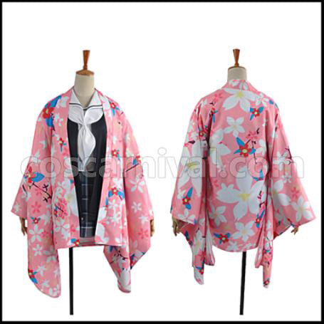 Hanayamata Naru Sekiya Yosakoi Dance Haori Cosplay Costume coscarnival - Front View
