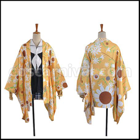 Hanayamata Machi Tokiwa Yosakoi Dance Haori Cosplay Costume coscarnival - Front View