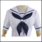 Hanayamata Hana N. Fontainestand Summer Uniform Cosplay Costume coscarnival - Back View