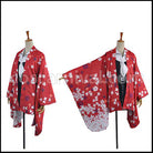Hanayamata Yaya Sasame Yosakoi Dance Haori Cosplay Costume coscarnival - Back View