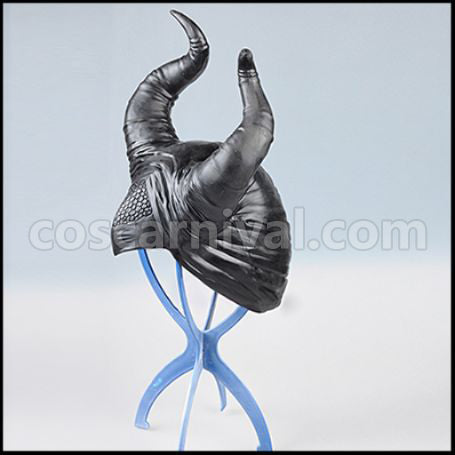 Maleficent Evil Fairy Sleeping Beauty Maleficent Horn Helmet Cosplay Prop coscarnival - Back View