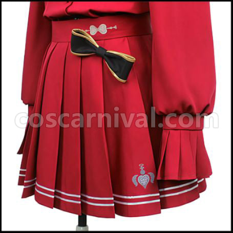 Fate/Grand Order FGO Karen C. Hortensia Cosplay Costume coscarnival - Hem Detail