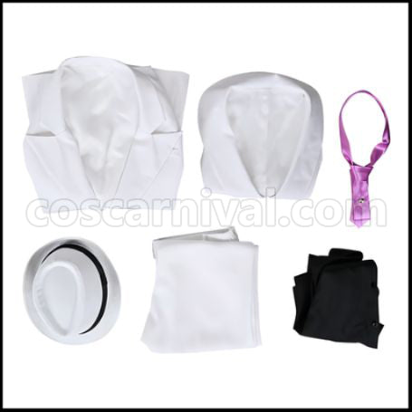 The Bad Guys Mr. Wolf Cosplay Costume coscarnival - Material Texture