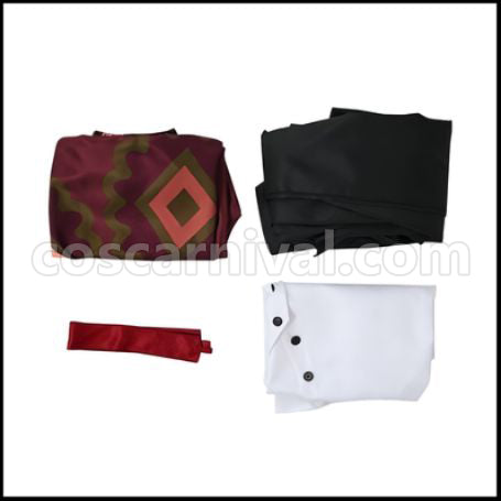 One Piece Red Shanks Movie Version Cosplay Costume coscarnival - Collar Design