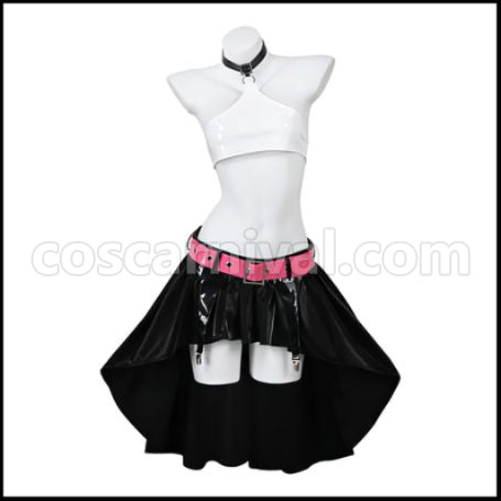 One Piece Red Nami Movie Version Cosplay Costume coscarnival - Front View