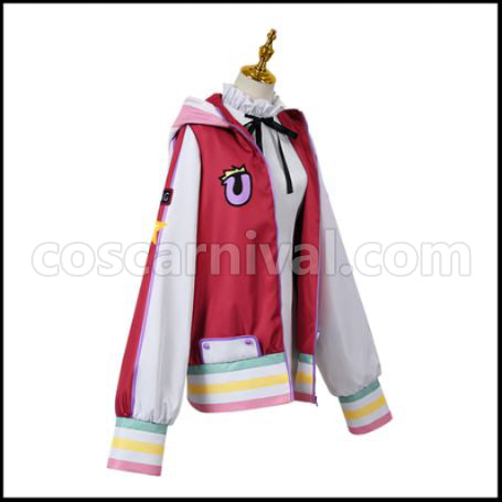 One Piece Red Uta Movie Version Cosplay Costume coscarnival - Back View