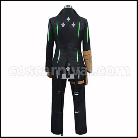 TALES OF ZESTIRIA Dezel Cosplay Costume coscarnival - Back View