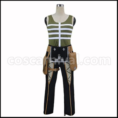 TALES OF ZESTIRIA Dezel Cosplay Costume coscarnival - Side Profile