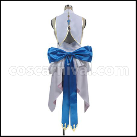 TALES OF ZESTIRIA Divine Clothes Cosplay Costume coscarnival - Back View