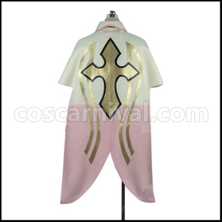 Tales of Zestiria Alisha Diphda Cosplay Costume coscarnival - Back View