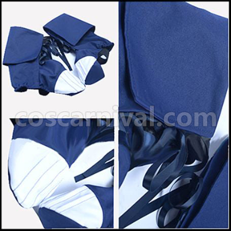 Black Bullet Hiruko Kohina Cosplay Costume coscarnival - Detail Close-up