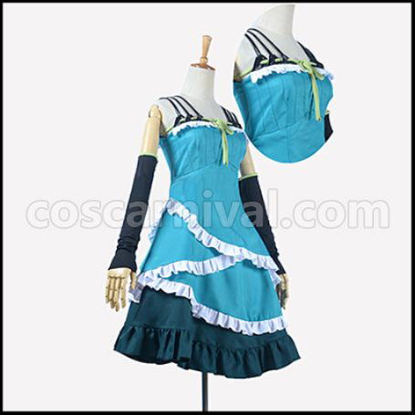 Black Bullet Tina Sprout Cosplay Costume coscarnival - Back View
